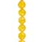 12 Pack: Yellow Agate Round Beads, 10mm by Bead Landing™